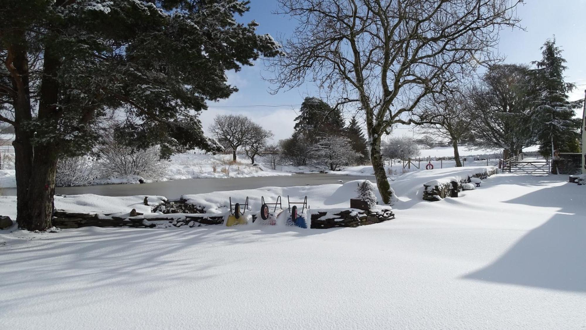 Llwyn Onn Guest House, North Wales Pentrefoelas Bagian luar foto